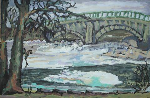 Dennis Evans, 10th Street Bridge, 1967