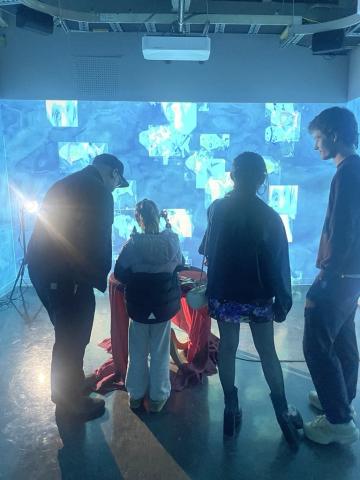   Interactive media room  