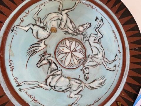 Monika Smith ceramic plate