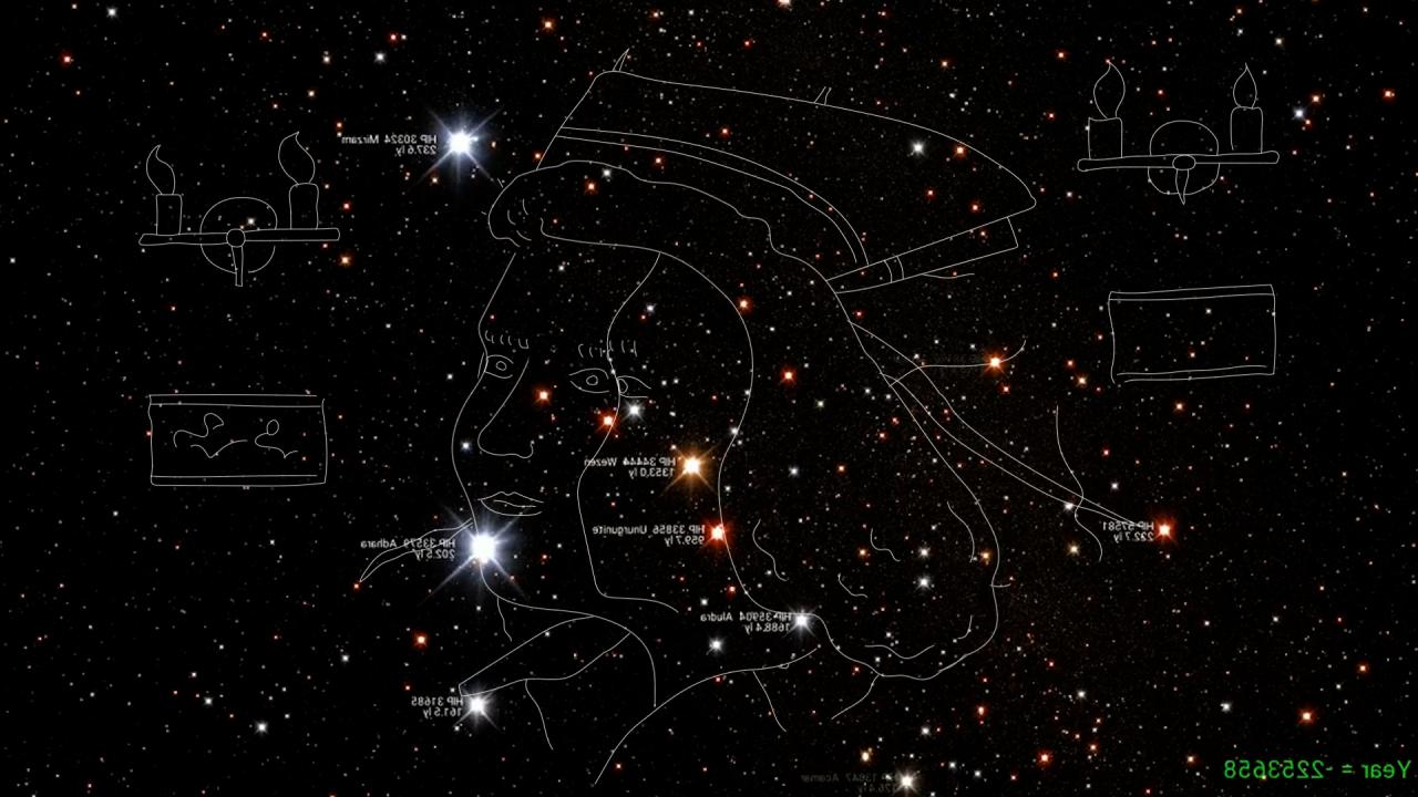 starry background video still
