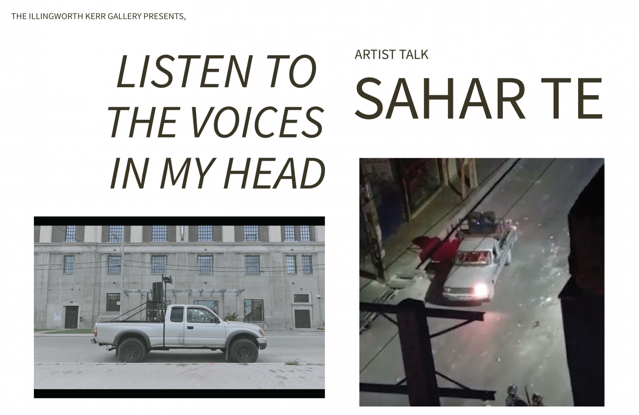 Sahar Te Artist Talk