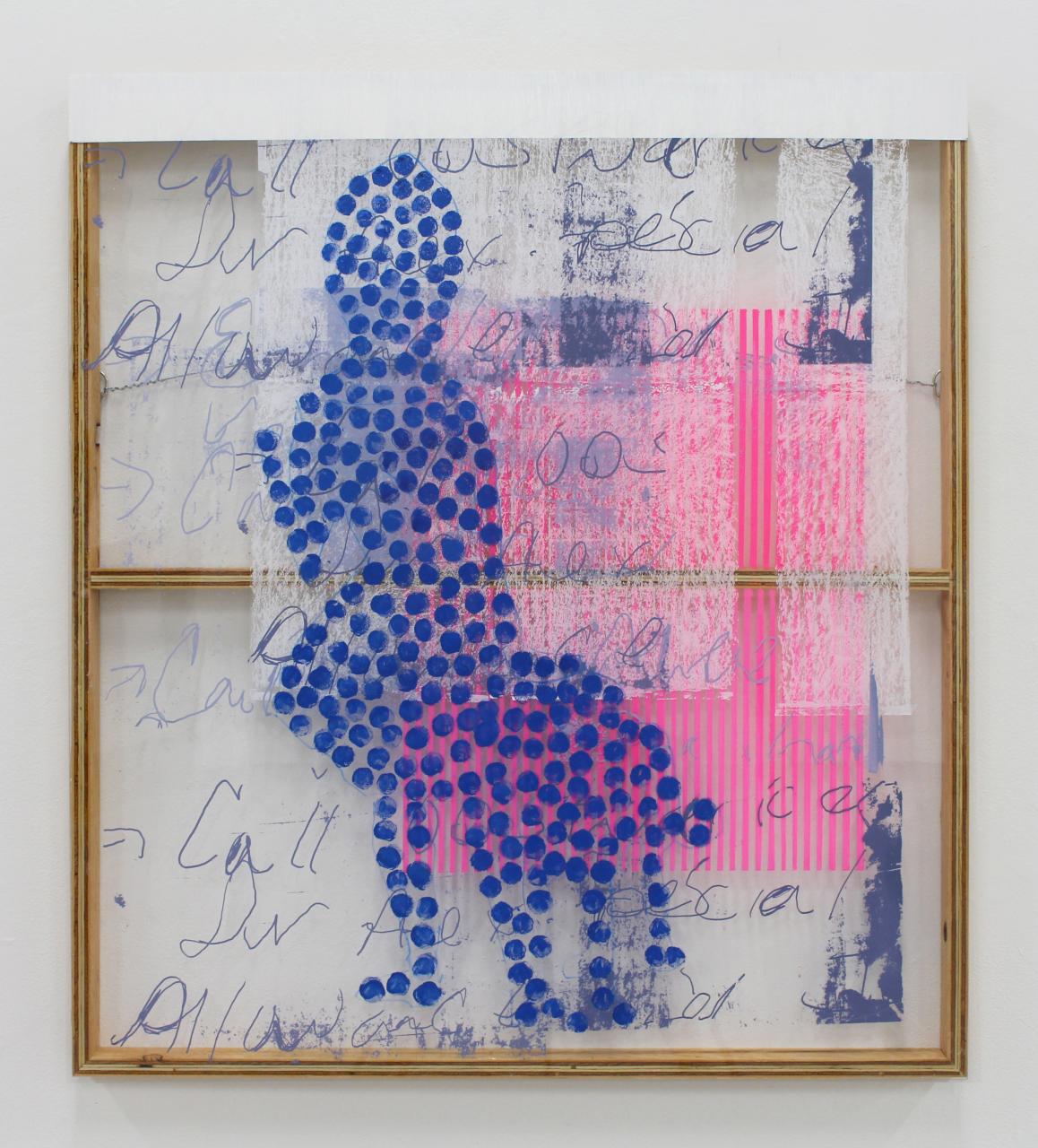 Samantha Charette Art, Picasso, Mother's Living Room, Bingo Dabber