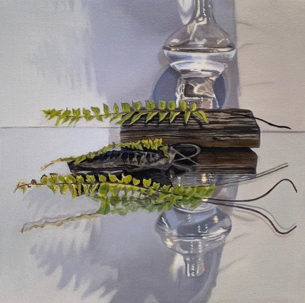 Lori Lukasewich - Fern, Fallen Painting