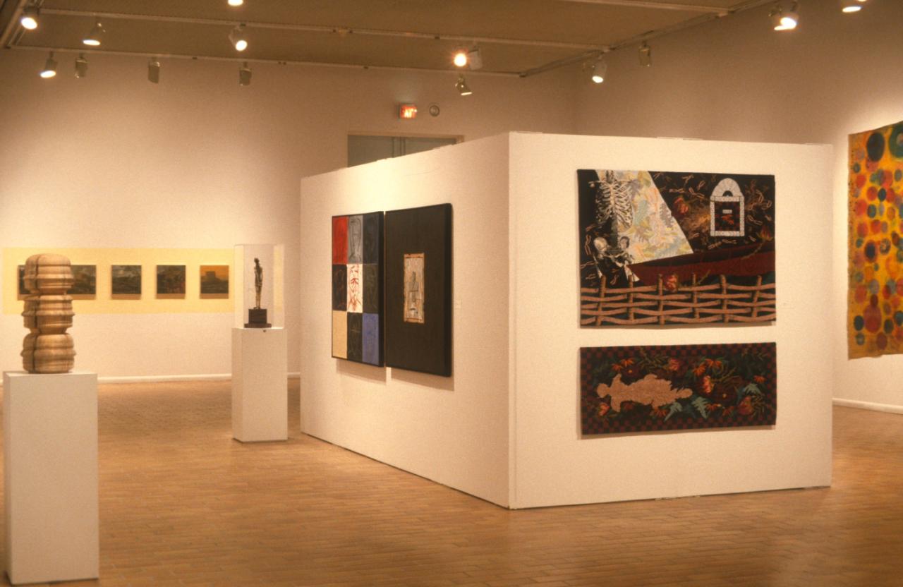 Installation view of ACAD Faculty show, 1999 Installation view of ACAD Faculty show, 1999