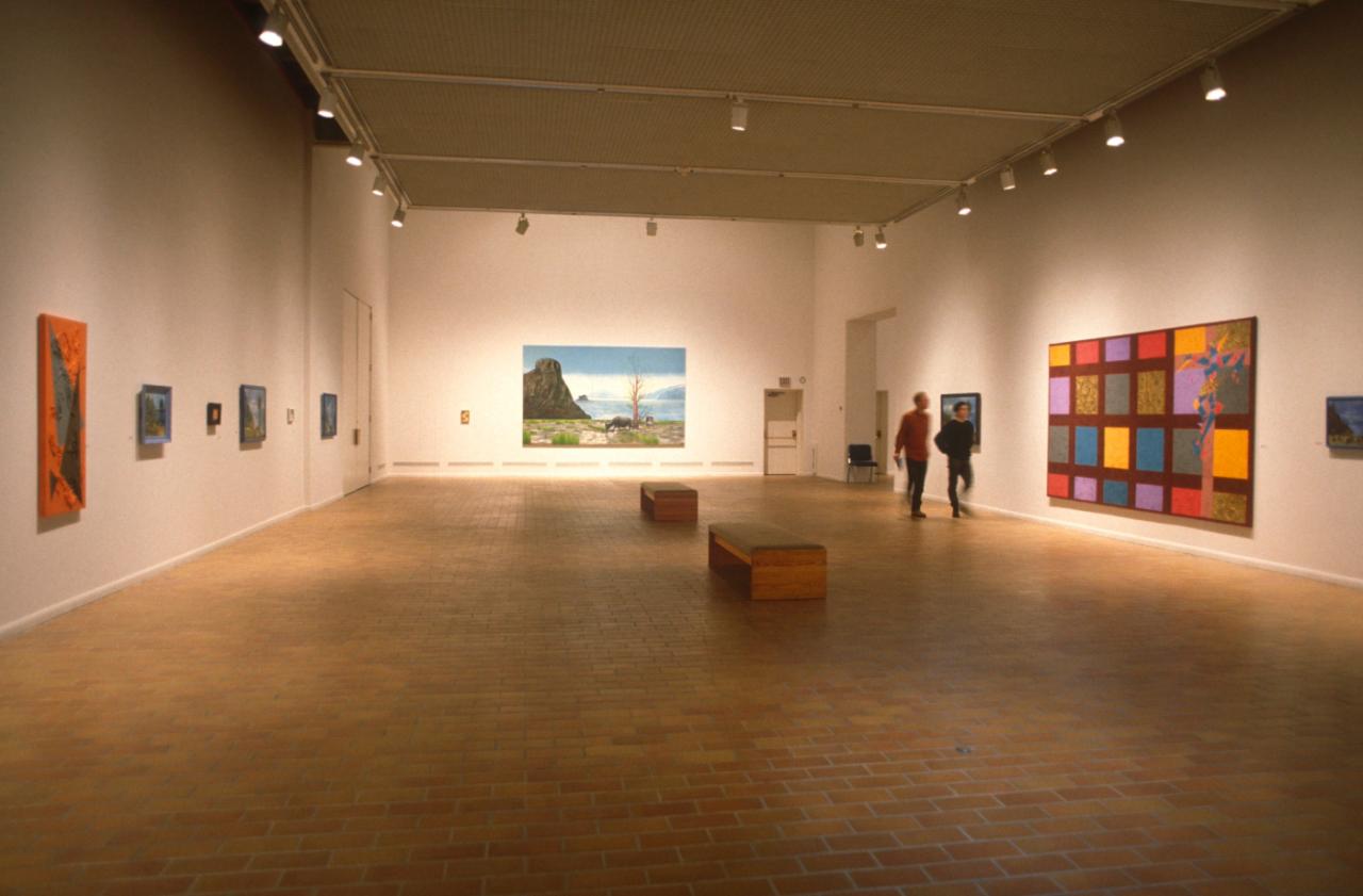 Installation View view of The People's Choice, Komar & Melamid, 1999. Installation View view of The People's Choice, Komar & Melamid, 1999.