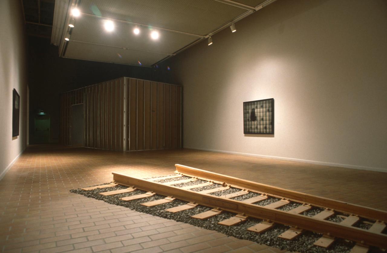 Track Records, Installation view at the IKG, 1998. Track Records, Installation view at the IKG, 1998.