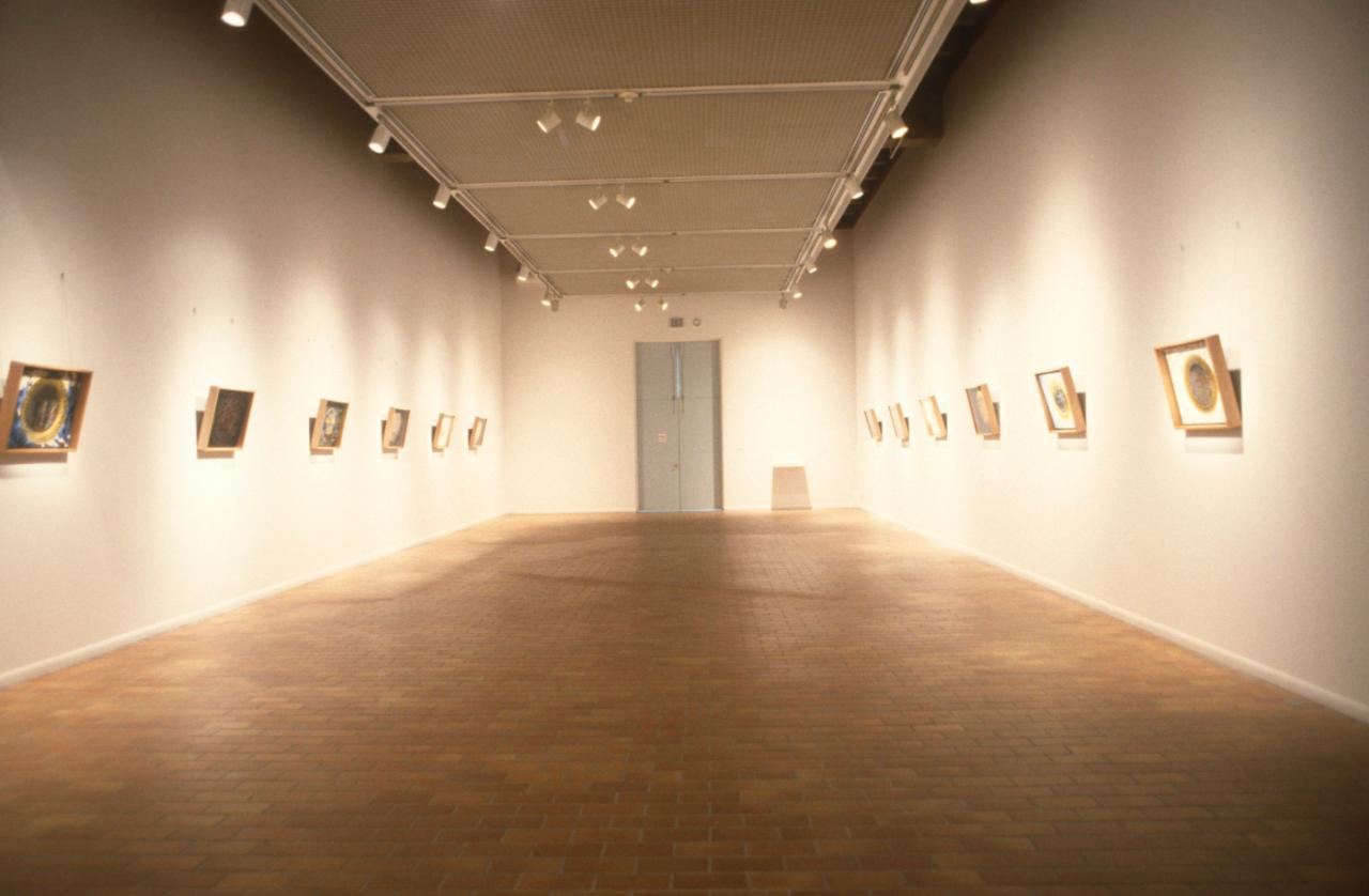 Fred Douglas, Redeemed Plates, installation view, 1997. Fred Douglas, Redeemed Plates, installation view, 1997.