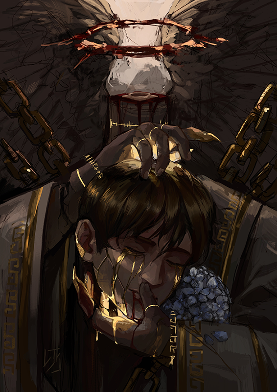 Religious Laceration, Anh Dung Chuong artwork and description