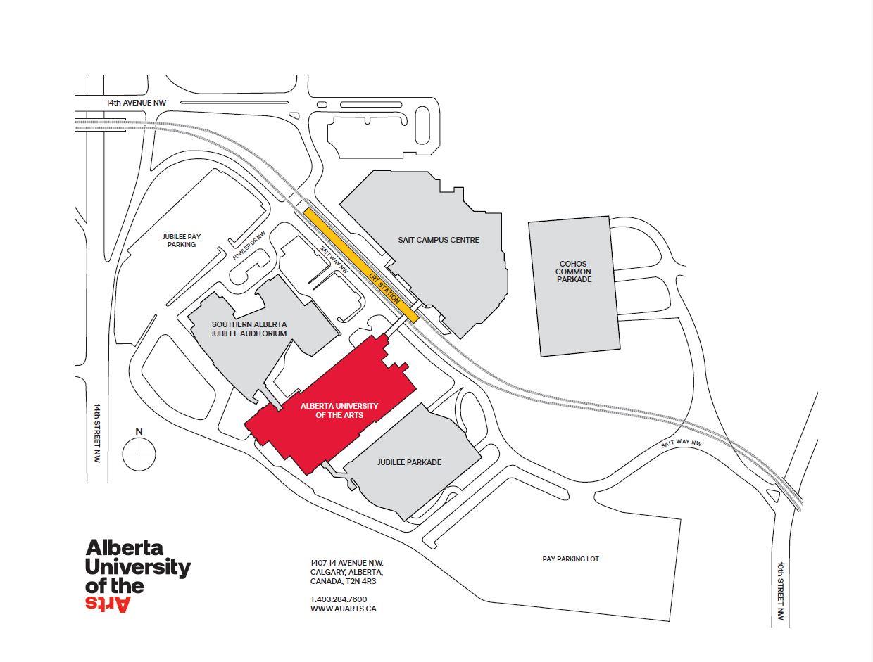 Campus Parking Map 2025