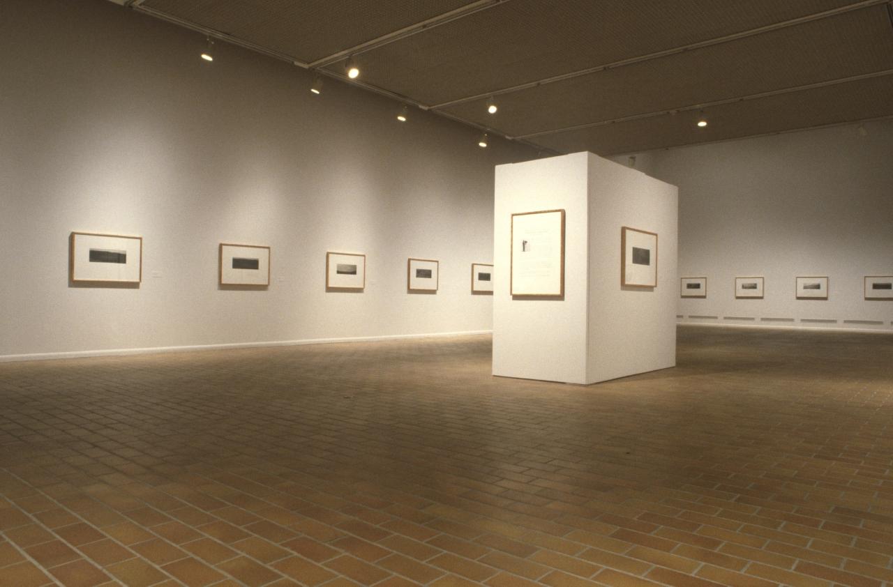 Patrick Close, installation view, 1995. Image courtesy of the Illingworth Kerr Gallery