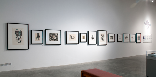 Twelve prints from various artists. 