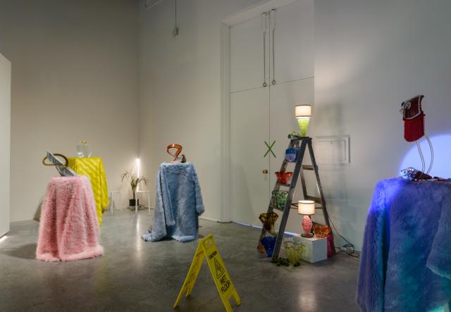 Phillip Bandura. Glass is my Medium!, 2022. Installation. Photo Credit. Chelsea Yang-Smith.