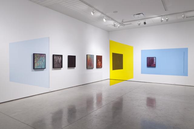 Installation view of Screen and Décor, 2013. Photo by David M. C. Miller and Petra Mala Miller. 