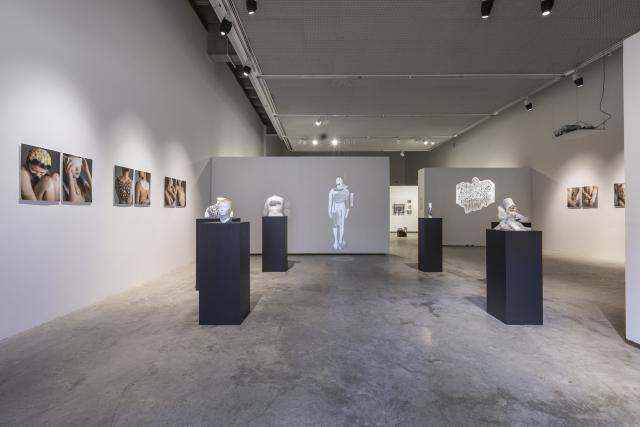 Cici Lai view from 2023 MFA in Craft Media Exhibition