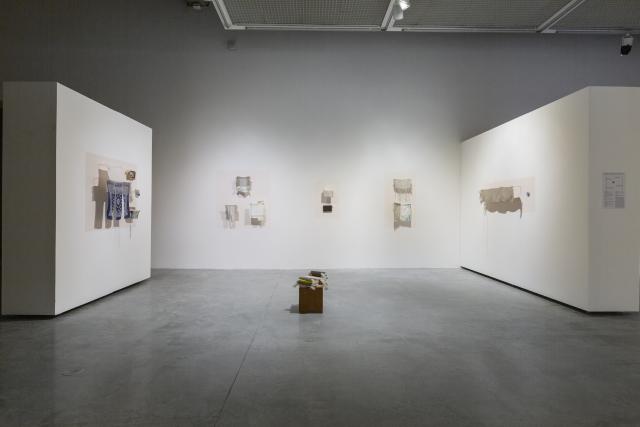 Kate Ritchie view from 2023 MFA in Craft Media Exhibition 