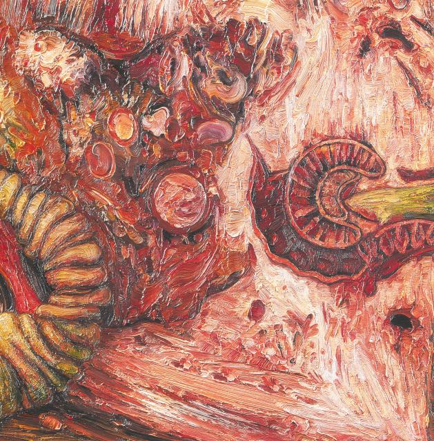 Jeffrey Burns, Image Detail from Terrene Exhibition Catalogue, 2003