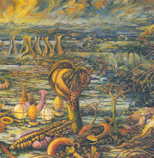 Jeffrey Burns, Image Detail from Terrene Exhibition Catalogue, 2003