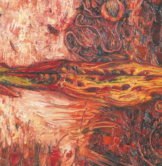 Jeffrey Burns, Image Detail from Terrene Exhibition Catalogue, 2003