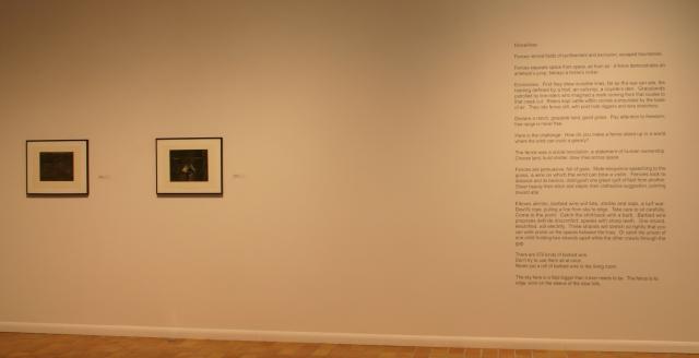 Installation view of The McIntyre Ranch Project, 2006. 