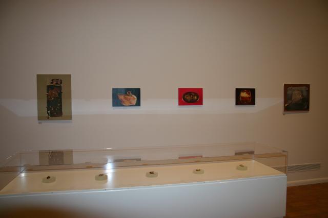 Installation view of Aggie Beynon Retrospective, 2006. 