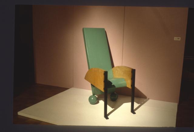 Furniture as Art, installation view, 1981.