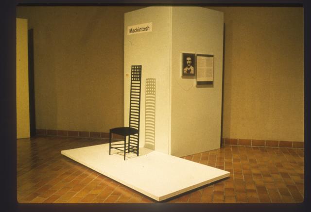 Furniture as Art, installation view, 1981.