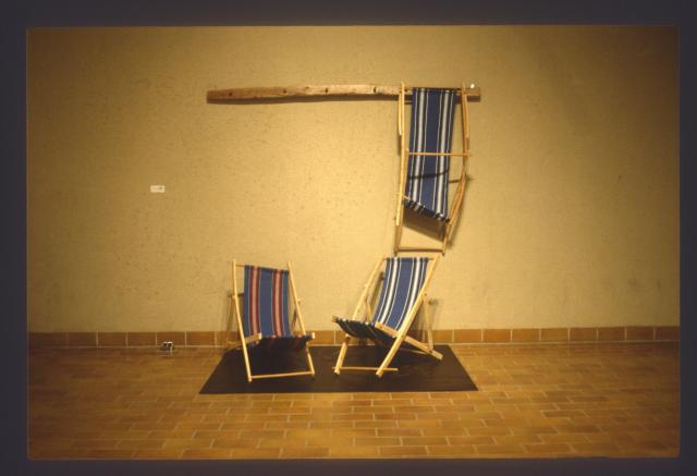Furniture as Art, installation view, 1981.