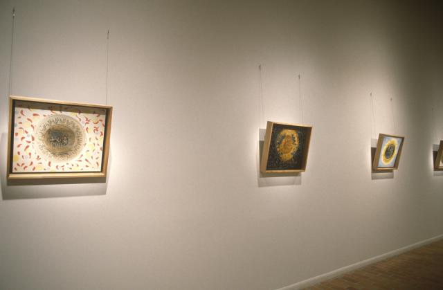 Fred Douglas, Redeemed Plates, installation view, 1997. 