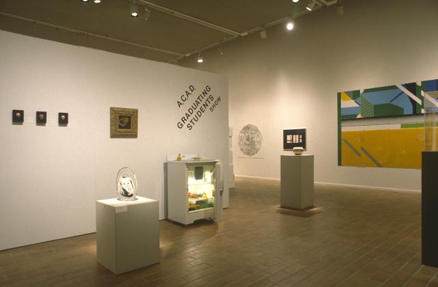 ACAD Grad Show, installation view, 1997.