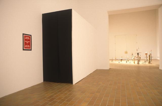 Tatsuo Miyajima, Thousand Road, installation view, 1997.