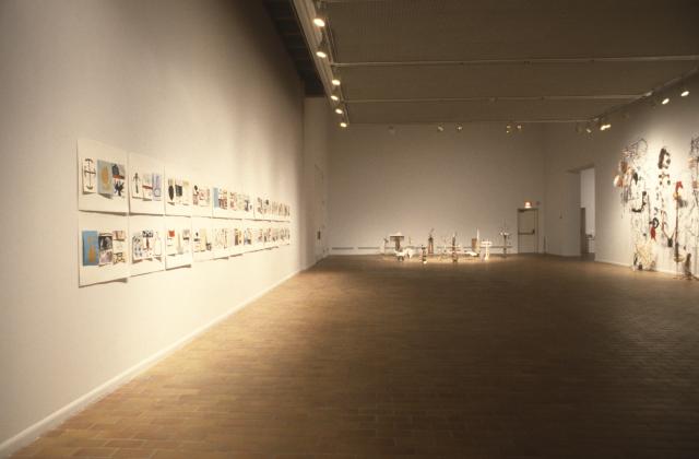  Serge Murphy, installation view, 1997.