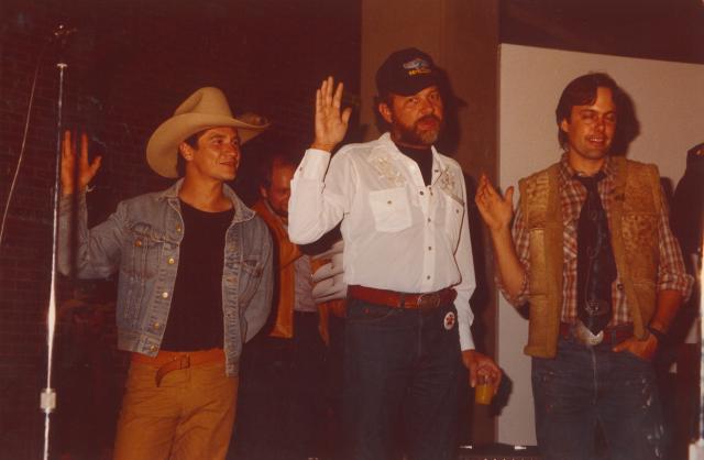 Installation view of  The 2nd Annual Wild West Show, 1983