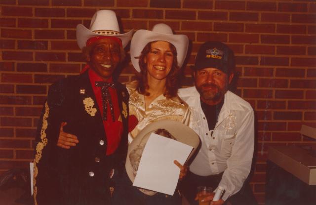 Installation view of  The 2nd Annual Wild West Show, 1983