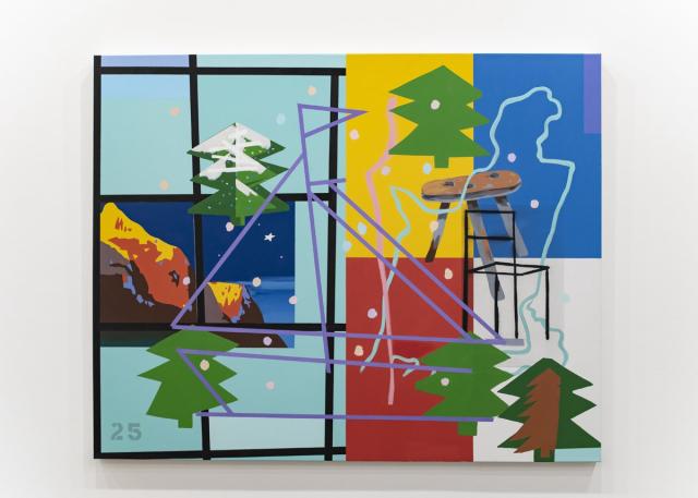 Ron Moppett, “Painting,” 2025