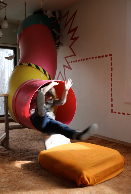 credit: Caitlind r.c. Brown & Wayne Garrett, Tube Slide, 2013, Courtesy of Caitlind r.c. Brown