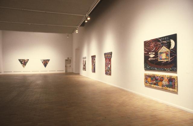 Jane Kidd, installation view, 1995. Image courtesy of the Illingworth Kerr Gallery. 