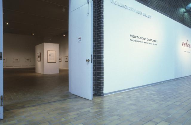 Patrick Close, installation view, 1995. Image courtesy of the Illingworth Kerr Gallery