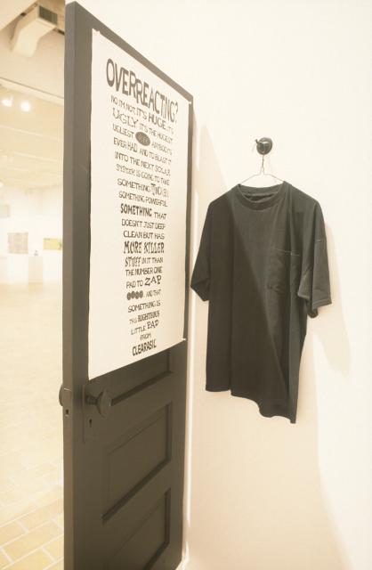 Faculty Show 1996, installation view. 