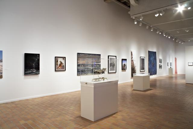 All Faculty Show 2010, installation view. 