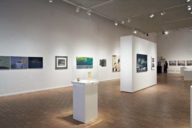 All Faculty Show 2010, installation view. 