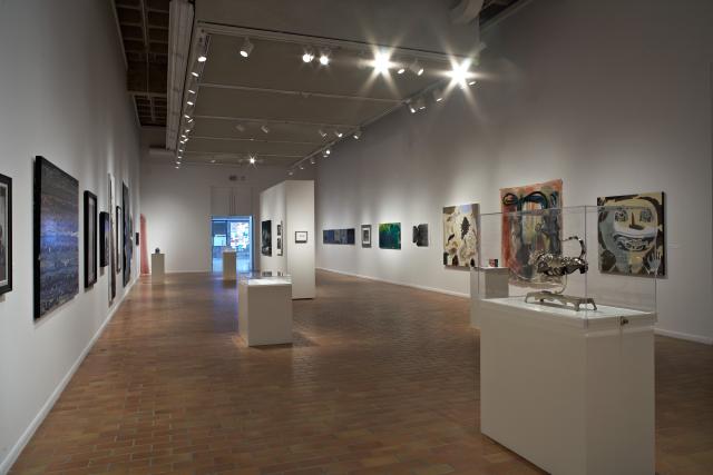 All Faculty Show 2010, installation view. 