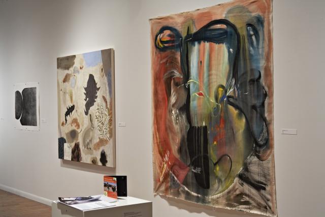 All Faculty Show 2010, installation view. 