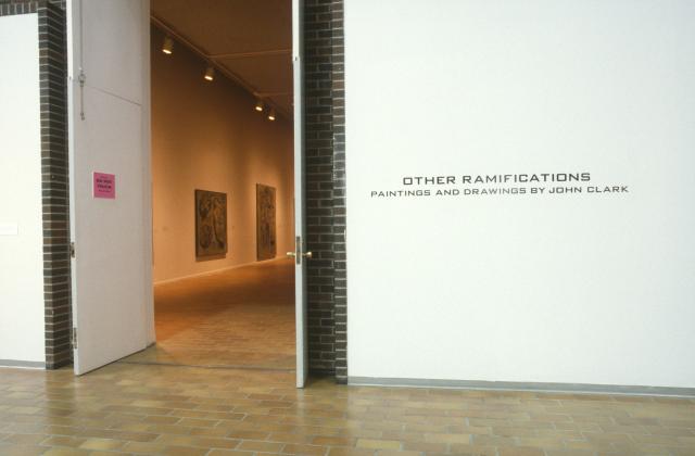 Other Ramifications, installation view, 1996. Photo courtesy of the Illingworth Kerr Gallery.