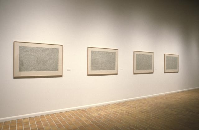 Kim Moodie: Drawings, installation view, 1994. 