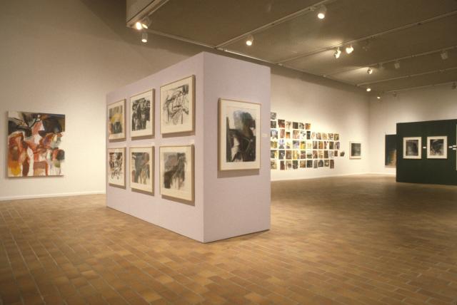 Les Graff: Paintings and Drawings 1983 - 1993, installation view, 1994. 