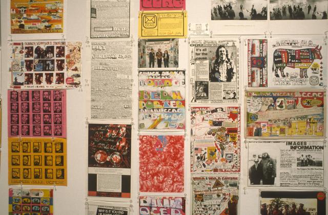 Don Mabie Aspects of Practice:1969-1996, installation view, 1996, photo courtesy of the Illingworth Kerr Gallery