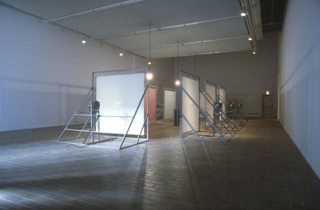 Sound Pool, installation view, 1996. Photo courtesy of the Illingworth Kerr Gallery, AUArts. 