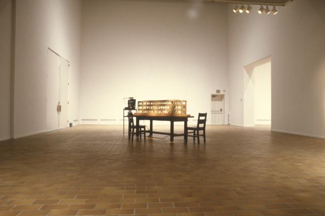 Wyn Geleynse, installation view, 1993.
