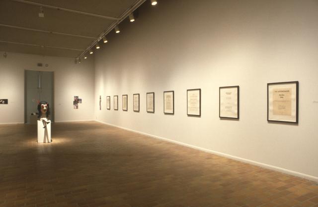 Transformers, installation view, 1996. Photo courtesy of the Illingworth Kerr Gallery, AUArts. 
