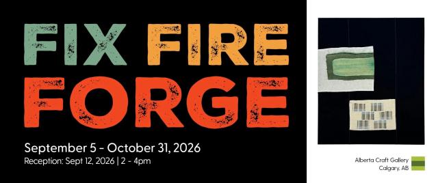 Fix Fire Forge Exhibition Banner
